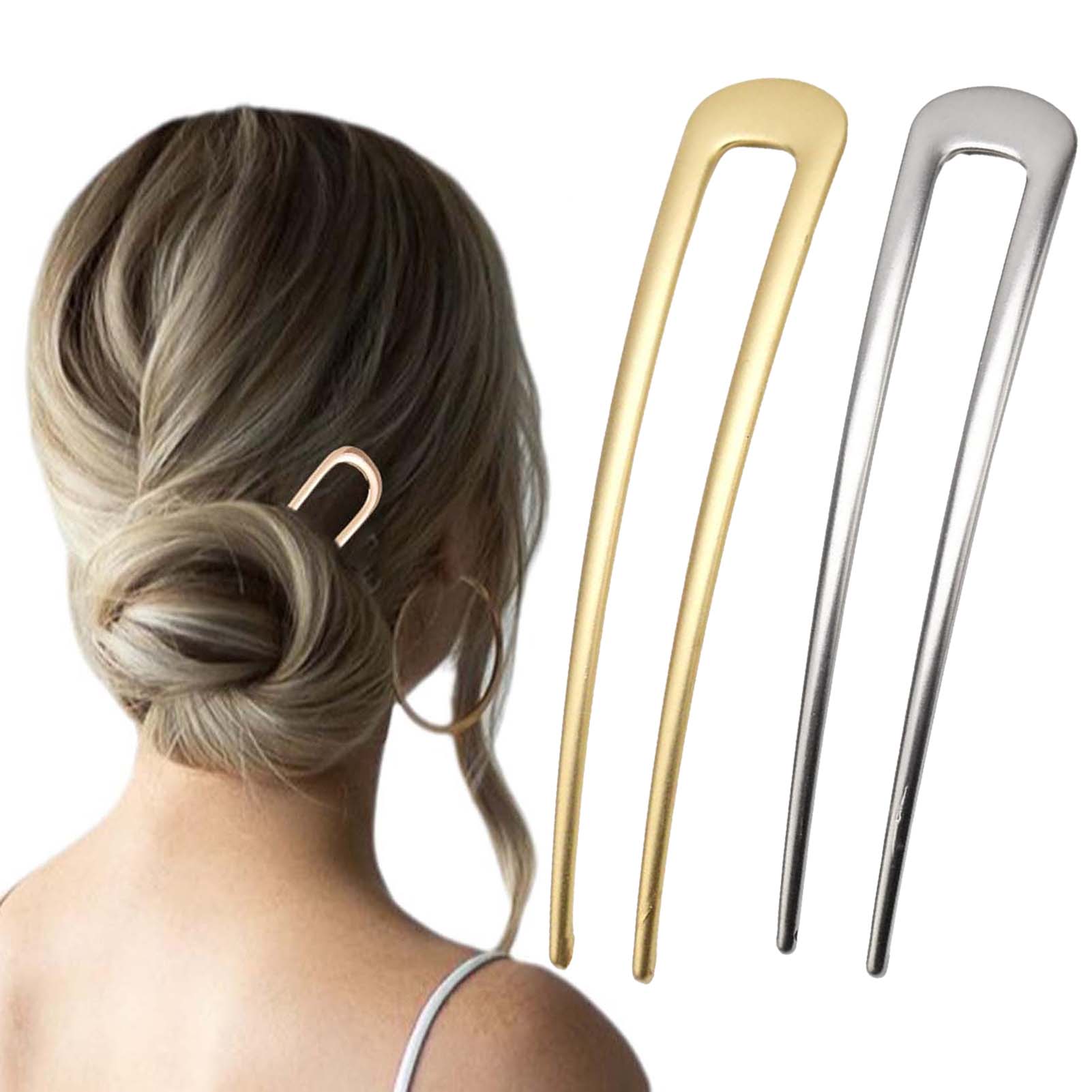 Women Accessories On Sale - Fransız U Şekilli Saç Tokaları Vintage
