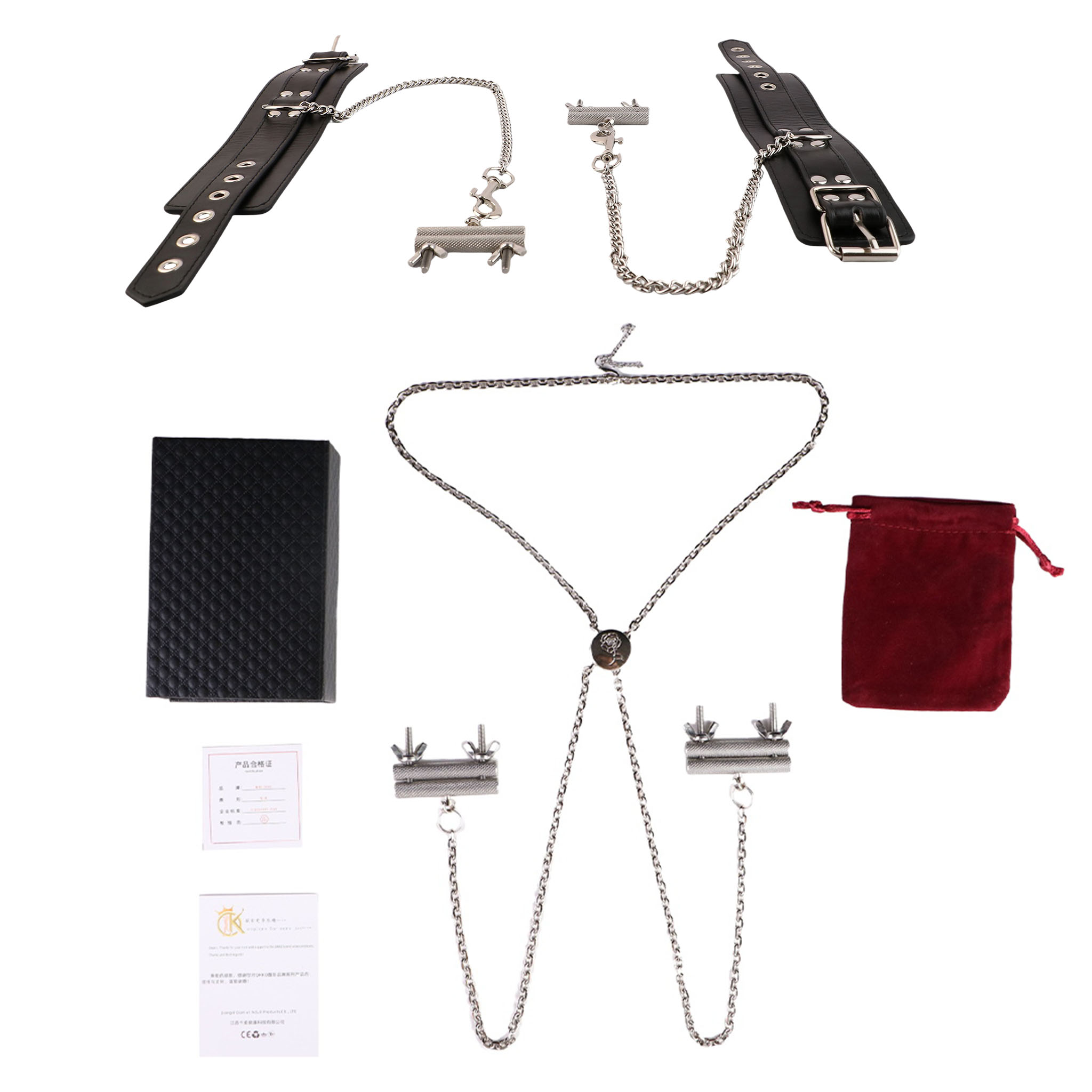 Women Accessories Picture - QKKQ Metal Meme Klipsi Kelepçeli Göğüs