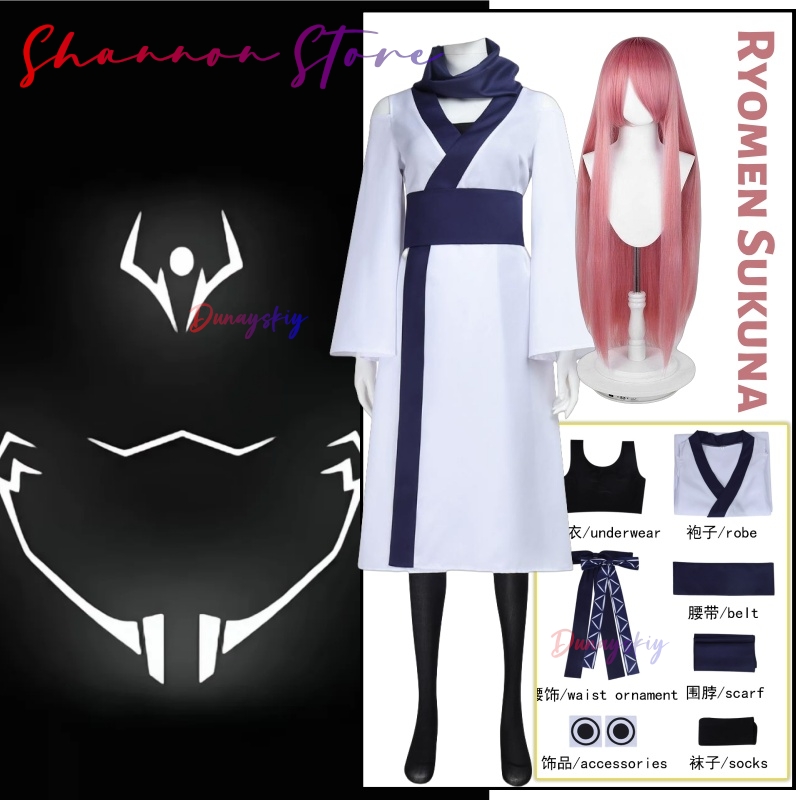 Ryomen Sukuna Cosplay Noel Kos - Women'S Clothing And Accessories incelemesi ve fiyatı