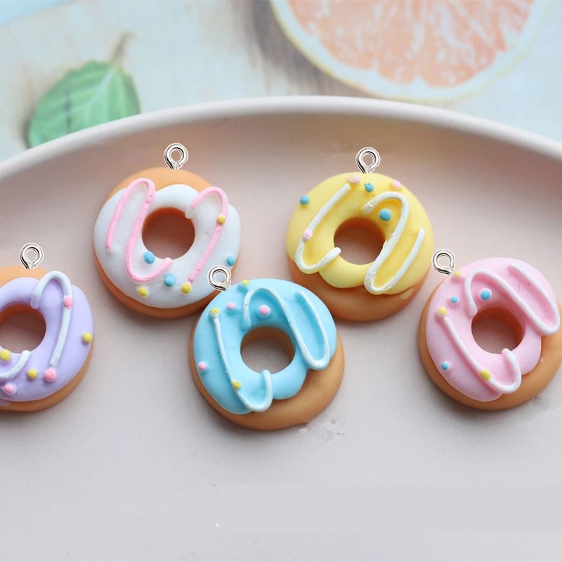 10 adet Kawaii Renk Donut Reçi - Resin Bangle Bracelet incelemesi ve fiyatı