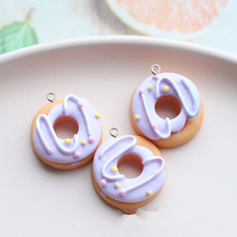 10 adet Kawaii Renk Donut Reçi - Resin Bangle Bracelet incelemesi ve fiyatı