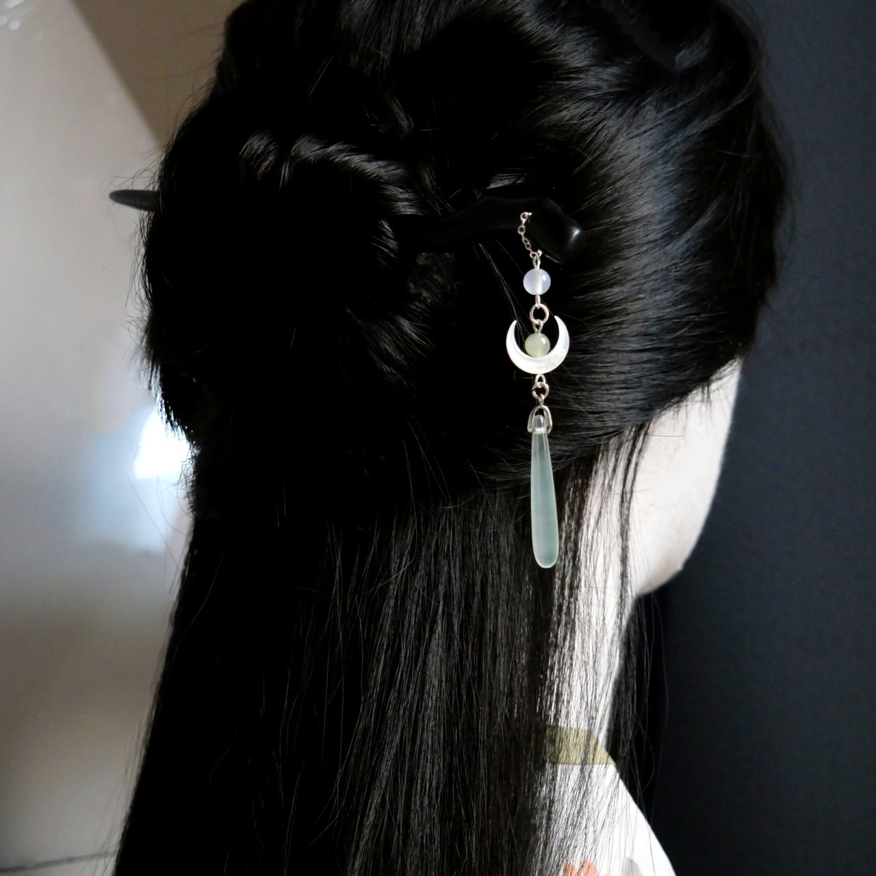 Geleneksel ahşap siyah saç tok - Women Accessories On Sale incelemesi ve fiyatı
