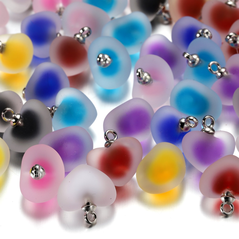 10 adet/grup Reçine Buzlu Renk - Resin Bangle Bracelet incelemesi ve fiyatı