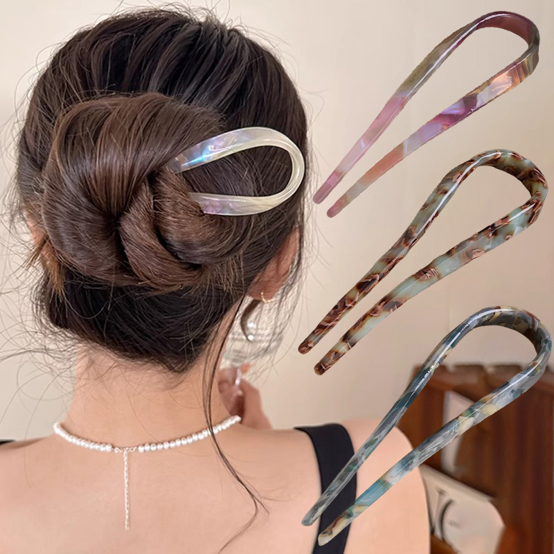 U-şekilli saç çubukları asetat - Women Accessories On Sale incelemesi ve fiyatı