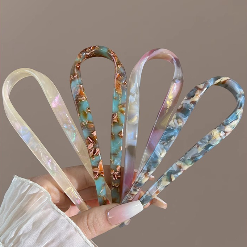 U-şekilli saç çubukları asetat - Women Accessories On Sale incelemesi ve fiyatı