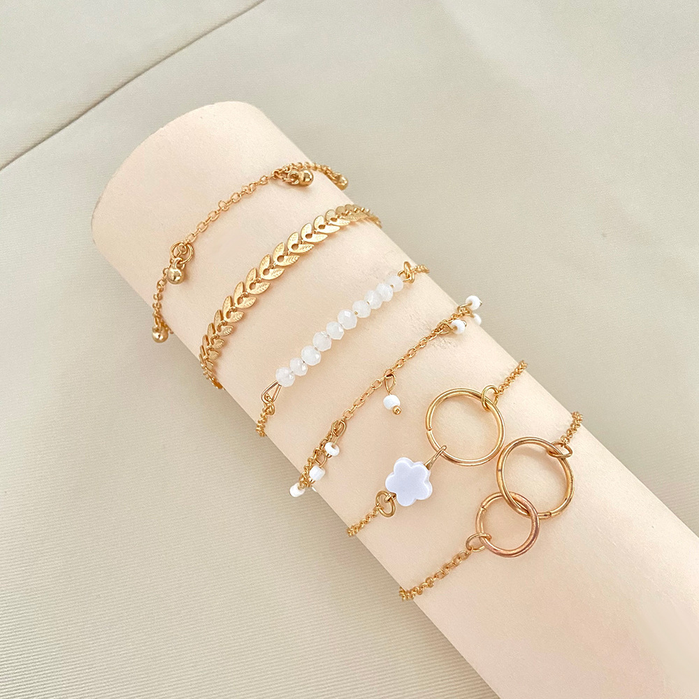 6 parça Set altın renk kadınla - Resin Bangle Bracelet incelemesi ve fiyatı
