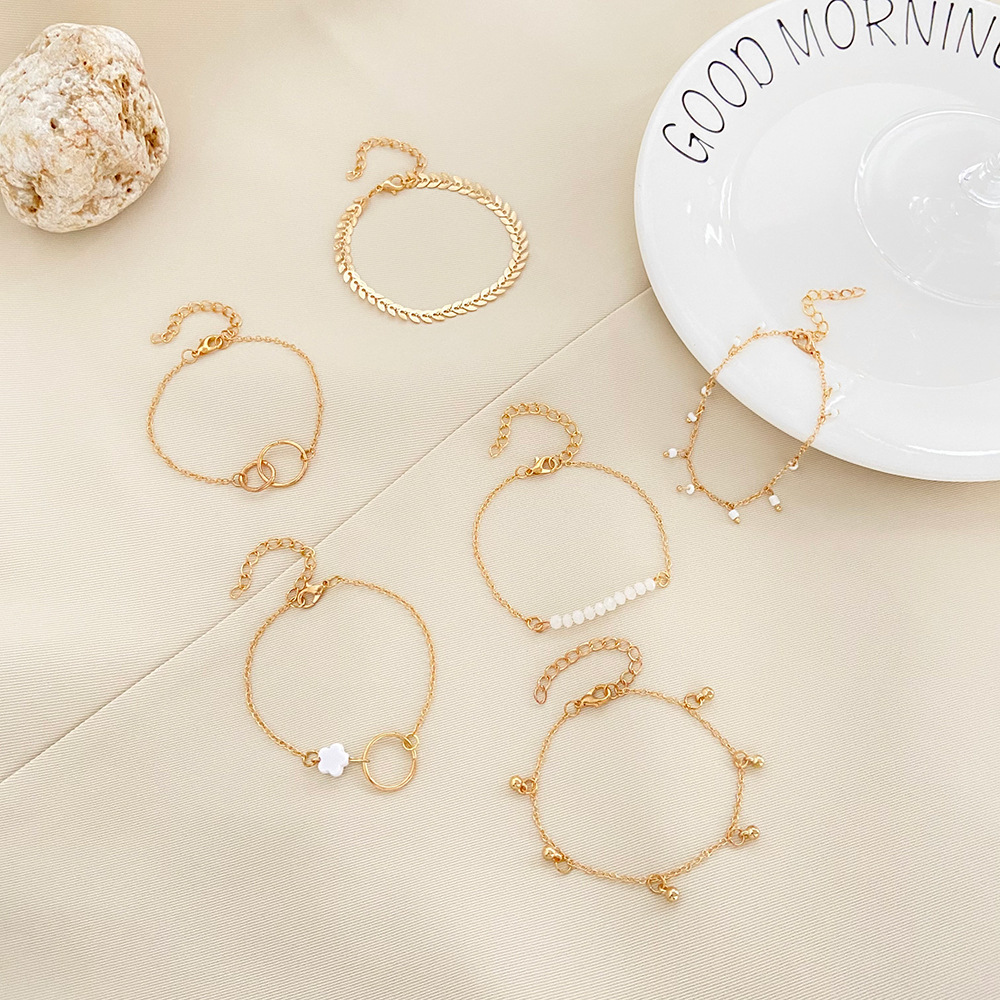 6 parça Set altın renk kadınla - Resin Bangle Bracelet incelemesi ve fiyatı