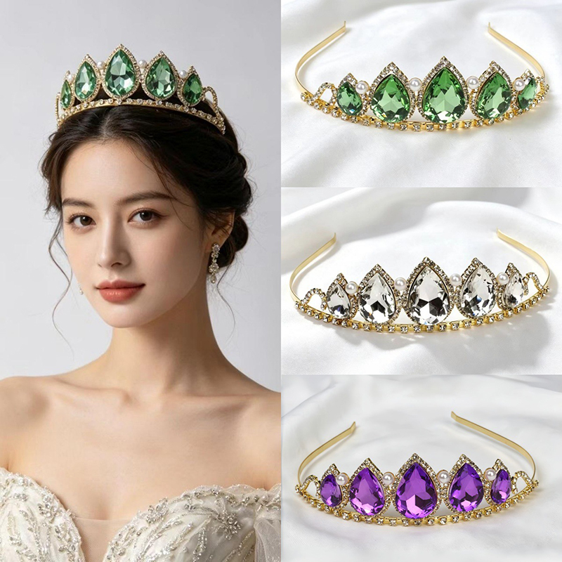 Yeşil Su Damlası Taklidi Krist - Women'S Wedding Accessories incelemesi ve fiyatı